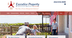 Desktop Screenshot of executivepropmgmt.biz
